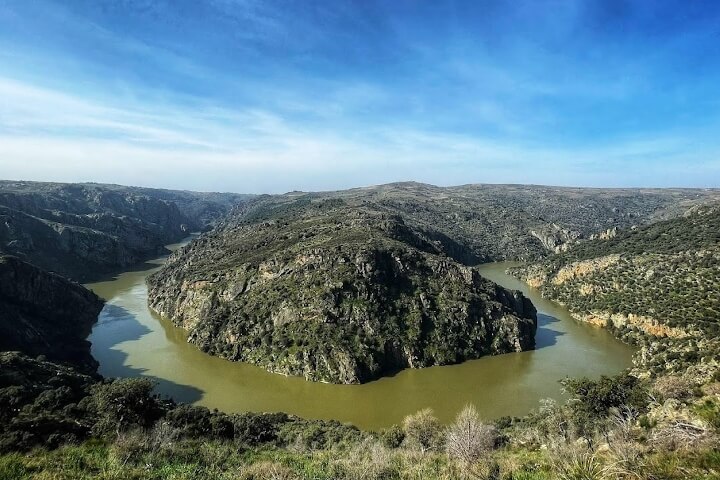 meandro del rio duero espana y portugal Arribes del Duero